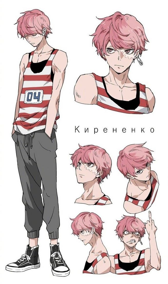 越獄兔擬人化 動漫男角色設(shè)計(jì)探秘